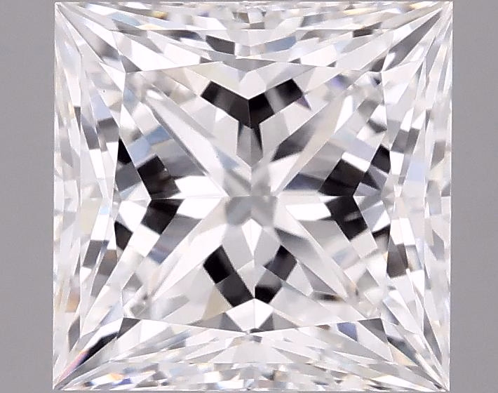 4.53ct Princess lab-grown diamond