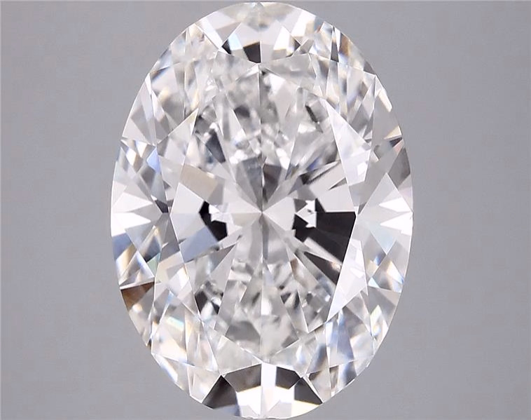 Exact supplier image of 3.83ct Oval lab-grown diamond