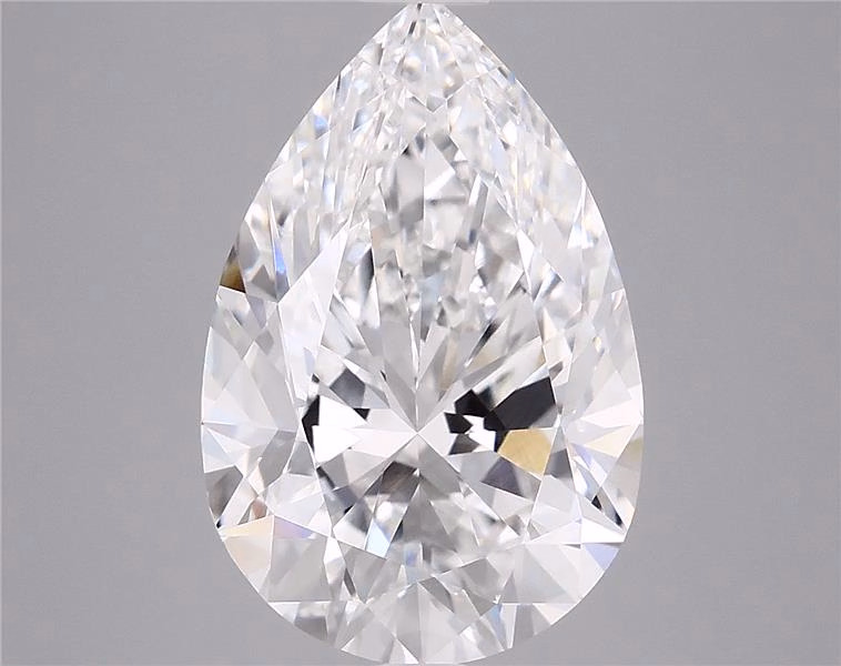 2.54ct Pear lab-grown diamond