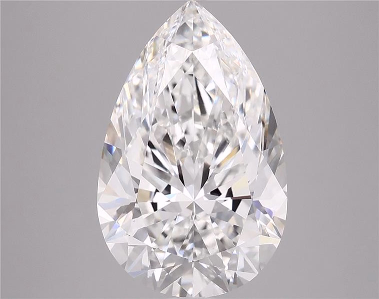 2.87ct Pear lab-grown diamond