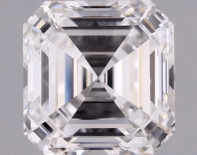 2.34ct Asscher lab-grown diamond