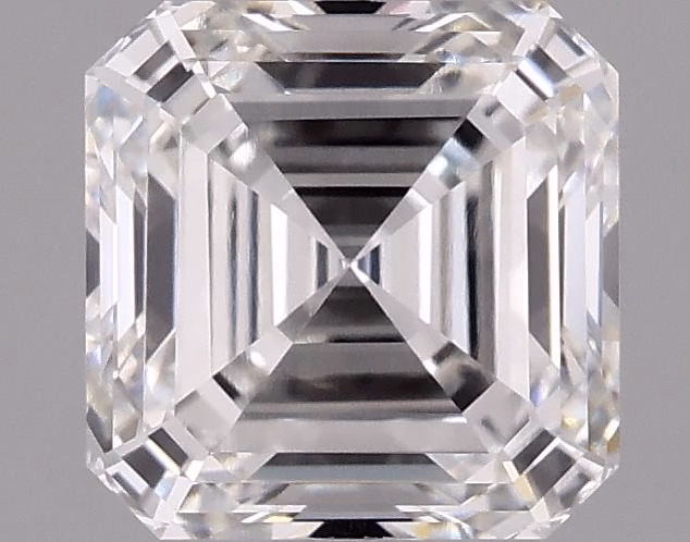 2.42ct Asscher lab-grown diamond