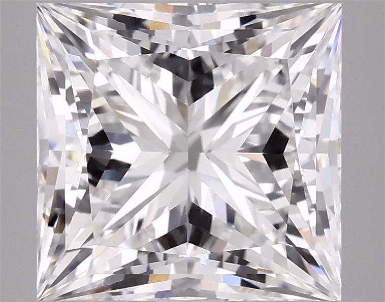 4.08ct Princess lab-grown diamond
