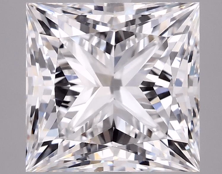 4.10ct Princess lab-grown diamond