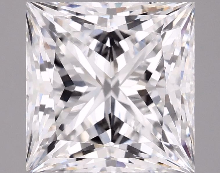 4.14ct Princess lab-grown diamond