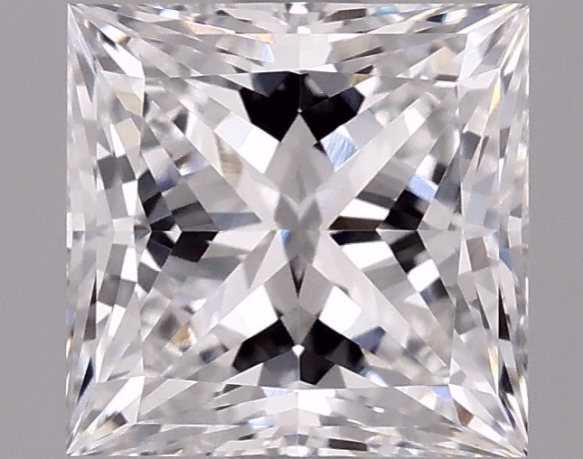4.16ct Princess lab-grown diamond