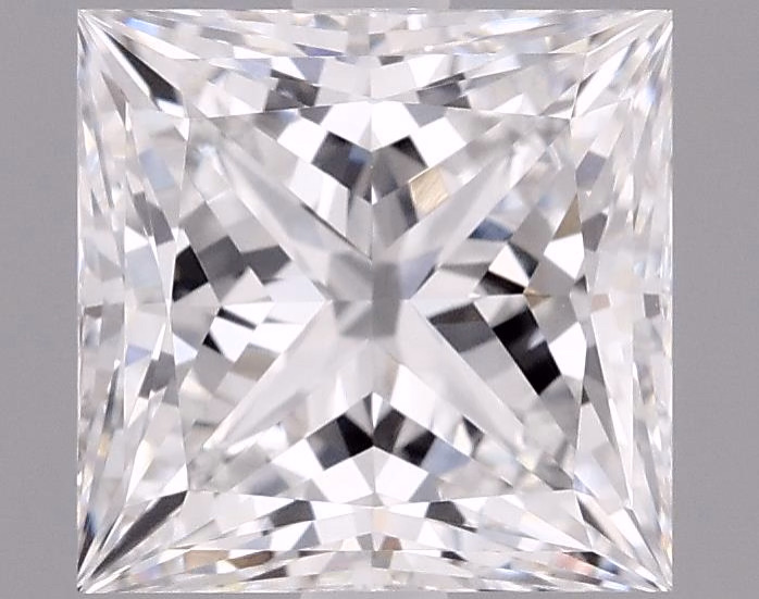 4.97ct Princess lab-grown diamond