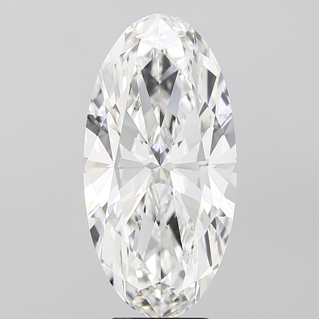 Exact supplier image of 5.31ct Moval lab-grown diamond