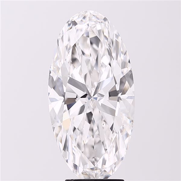 Exact supplier image of 7.02ct Moval lab-grown diamond