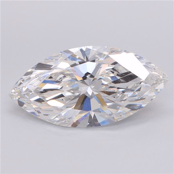 4.07ct Marquise lab-grown diamond