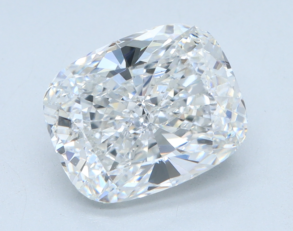 3.06ct Cushion lab-grown diamond