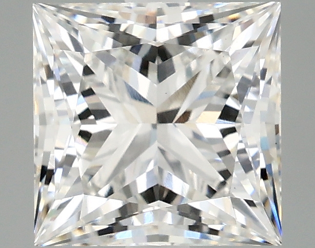 2.56ct Princess lab-grown diamond