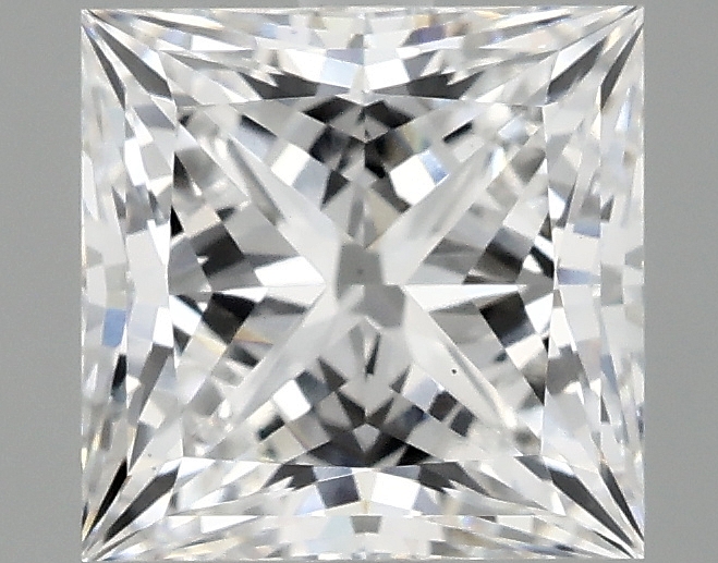 2.58ct Princess lab-grown diamond