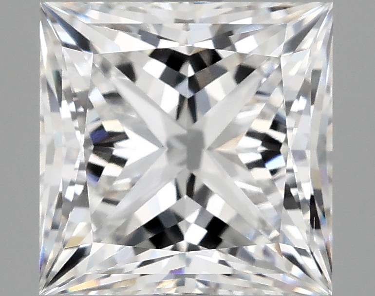 2.72ct Princess lab-grown diamond