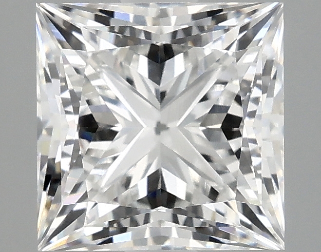 2.73ct Princess lab-grown diamond