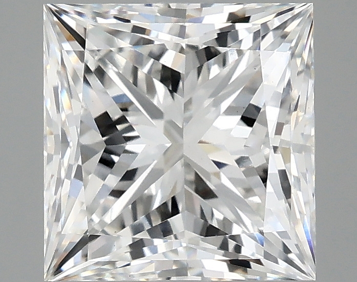 2.73ct Princess lab-grown diamond