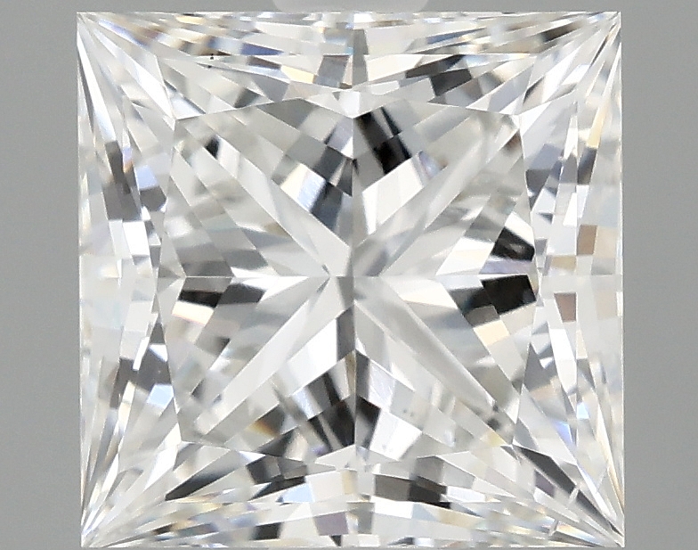 2.77ct Princess lab-grown diamond