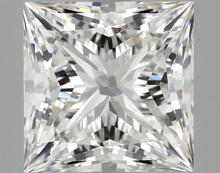 2.82ct Princess lab-grown diamond