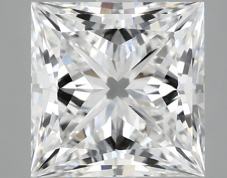 2.85ct Princess lab-grown diamond