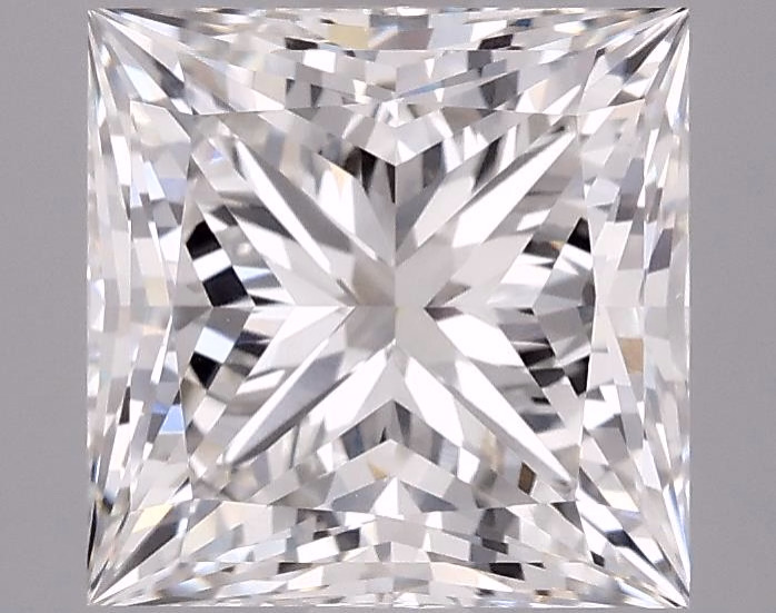 2.86ct Princess lab-grown diamond