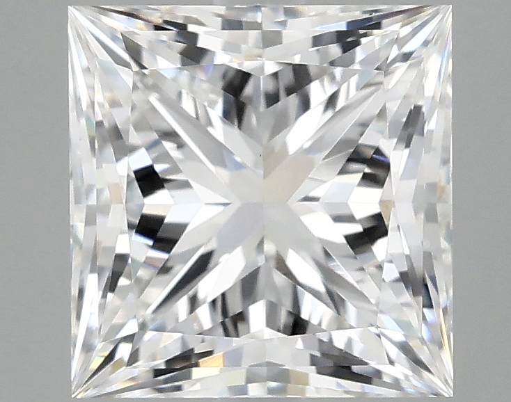 2.93ct Princess lab-grown diamond