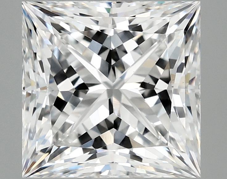2.96ct Princess lab-grown diamond