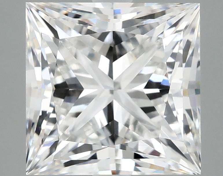 2.97ct Princess lab-grown diamond