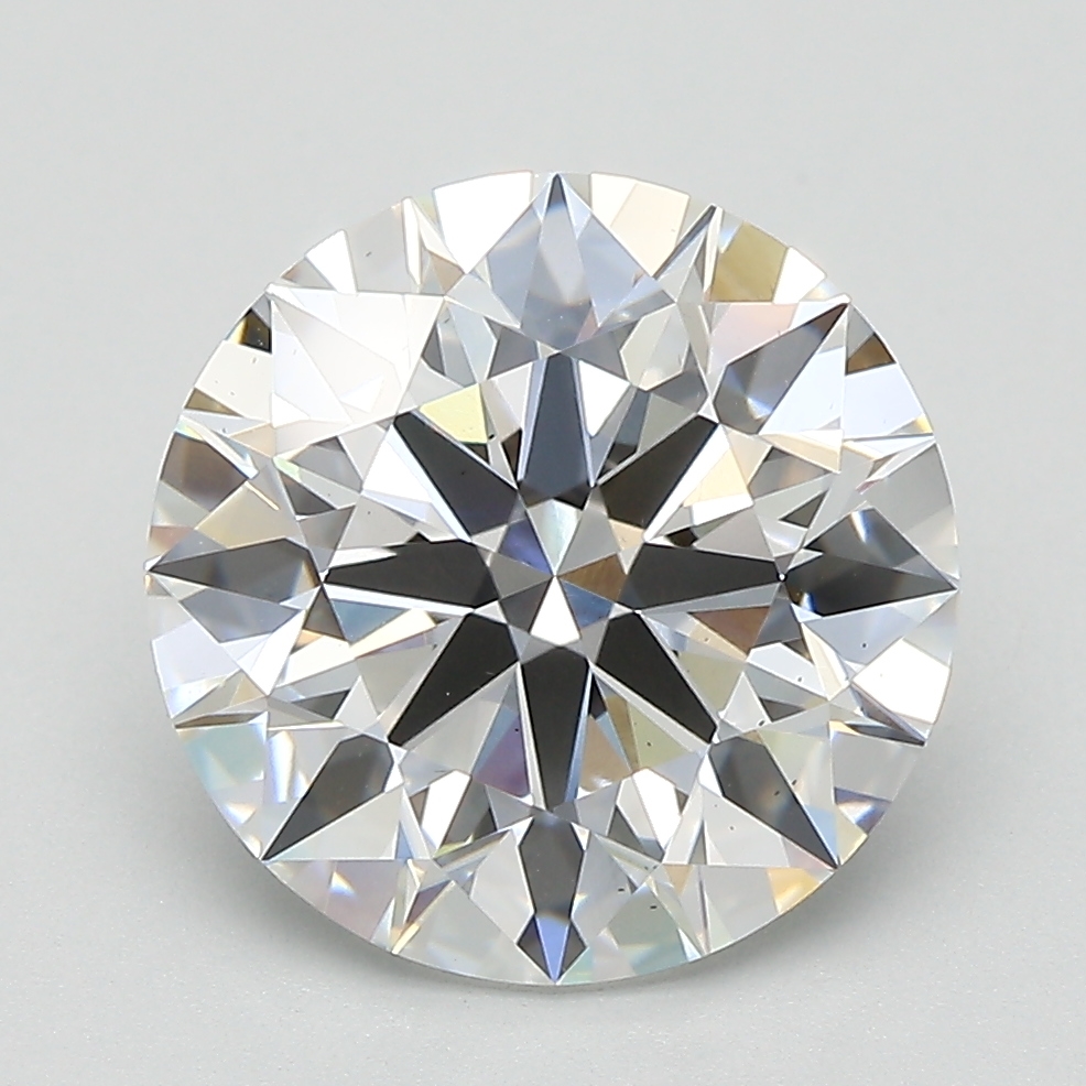 4.08ct Round lab-grown diamond