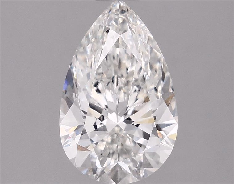 5.03ct Pear lab-grown diamond