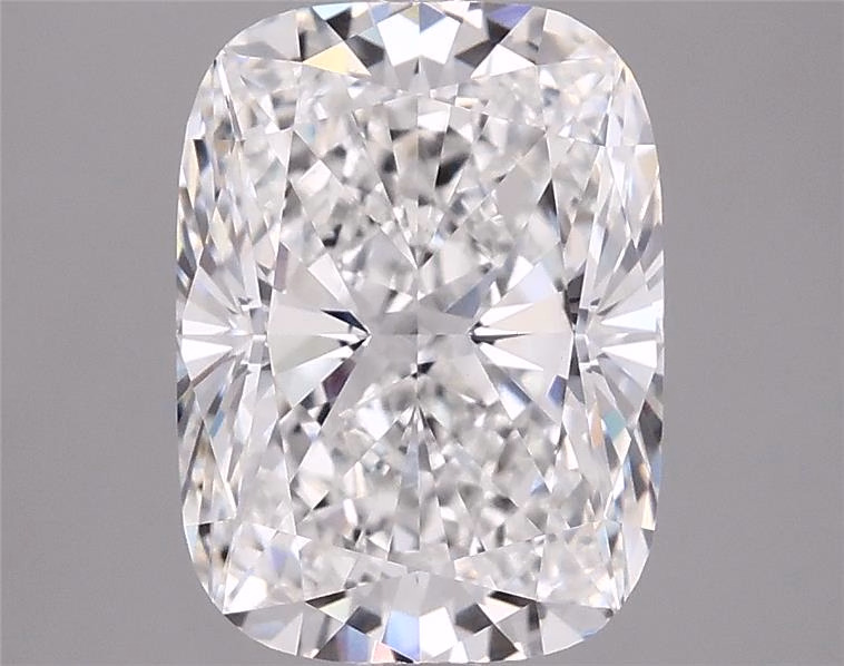 3.41ct Cushion lab-grown diamond