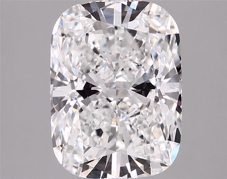 3.69ct Cushion lab-grown diamond