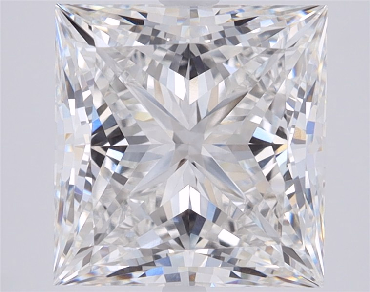 2.08ct Princess lab-grown diamond