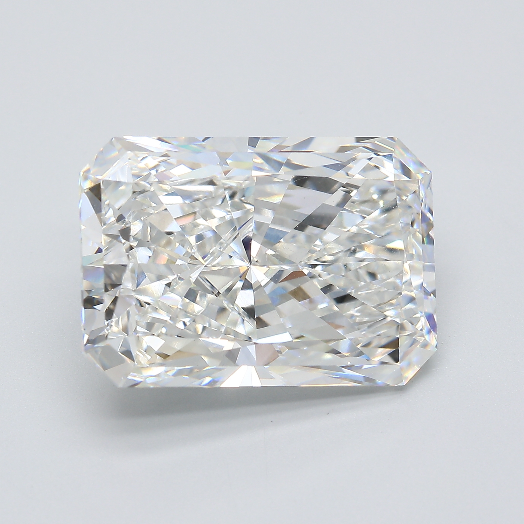 Exact supplier image of 13.02ct Radiant lab-grown diamond