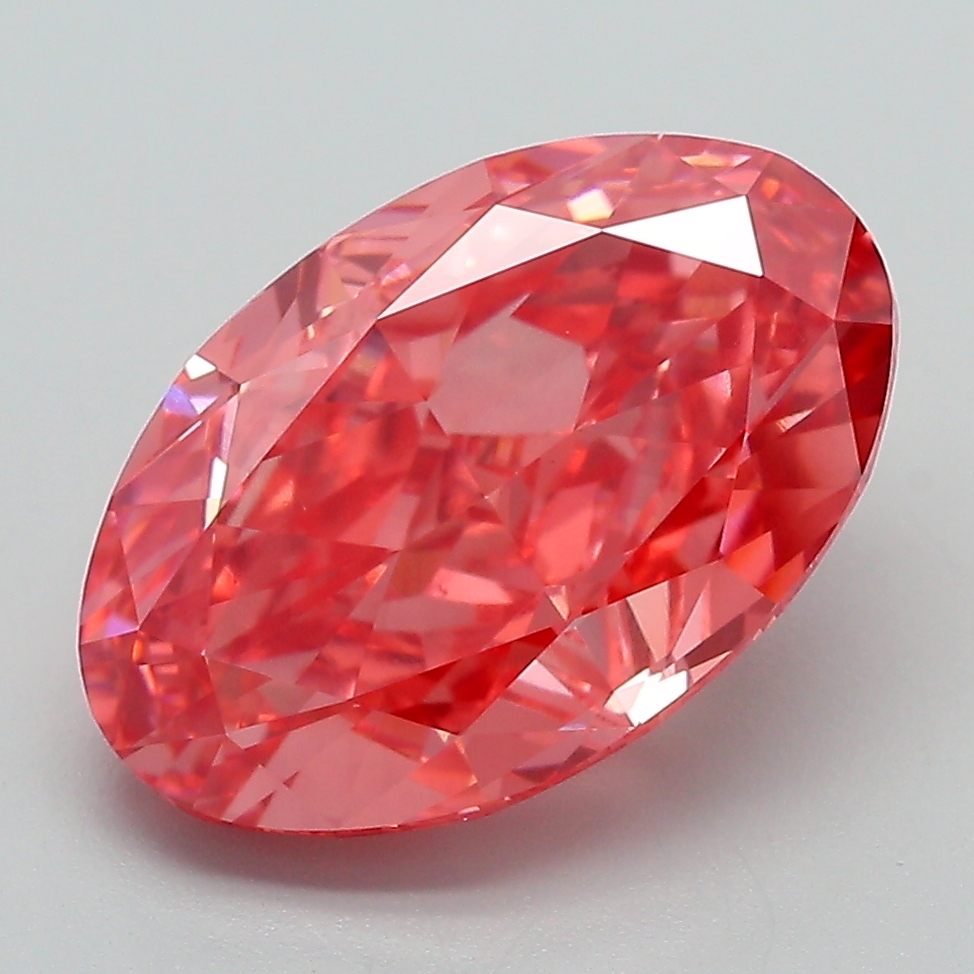 Exact supplier image of 4.78ct Oval lab-grown diamond