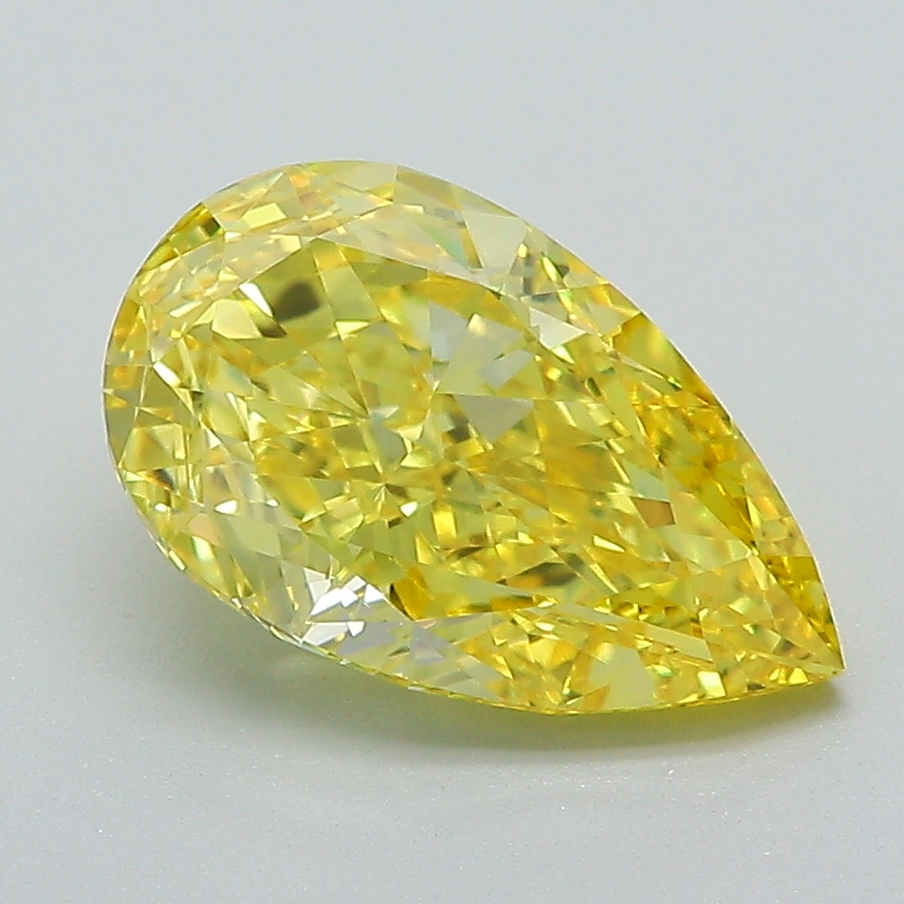 2.52ct Pear lab-grown diamond