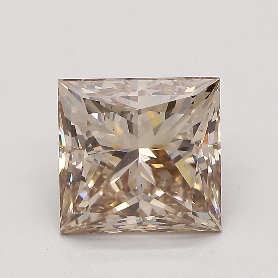 Exact supplier image of 3.09ct Princess lab-grown diamond