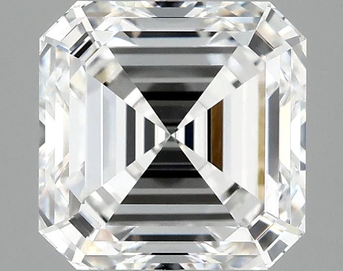 3.84ct Asscher lab-grown diamond