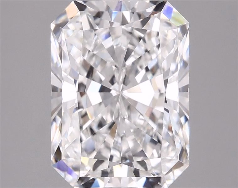 3.42ct Radiant lab-grown diamond