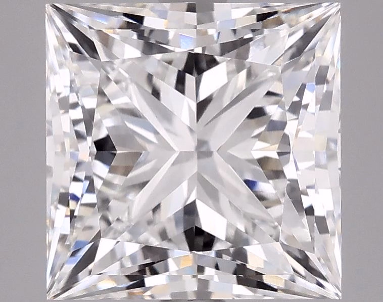 2.57ct Princess lab-grown diamond