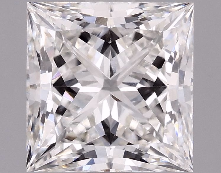 2.64ct Princess lab-grown diamond