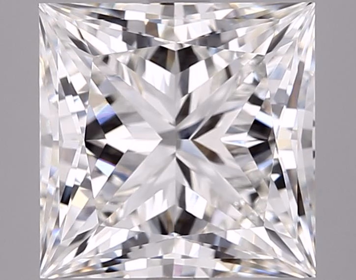 2.78ct Princess lab-grown diamond