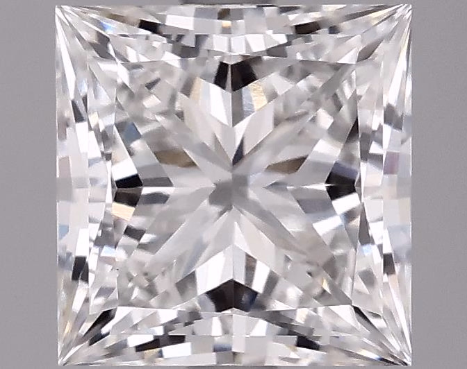 2.96ct Princess lab-grown diamond