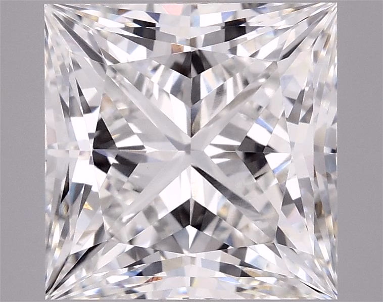 5.08ct Princess lab-grown diamond