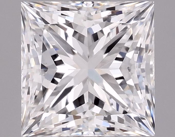 5.09ct Princess lab-grown diamond