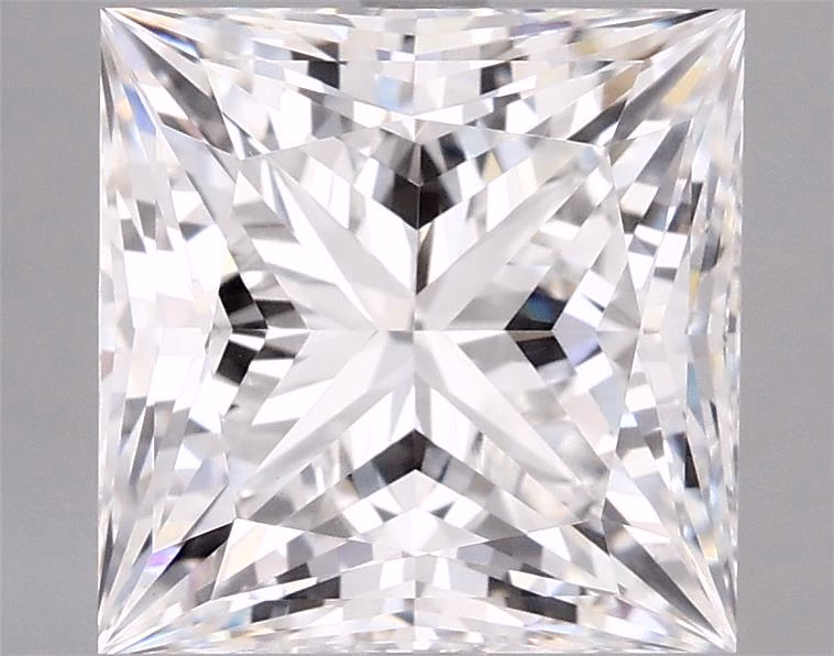 Representative supplier photo for 7.44ct Princess lab-grown diamond