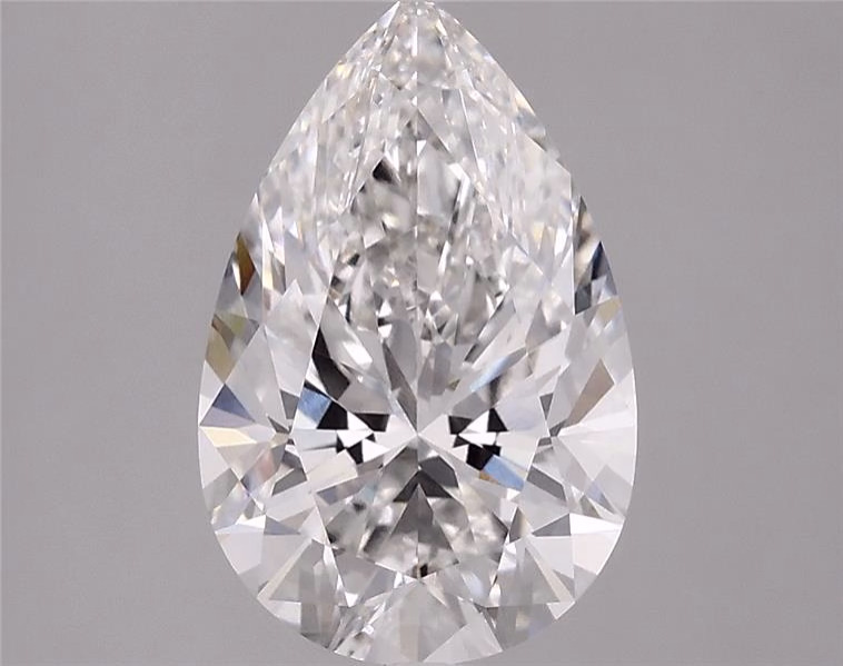 2.56ct Pear lab-grown diamond