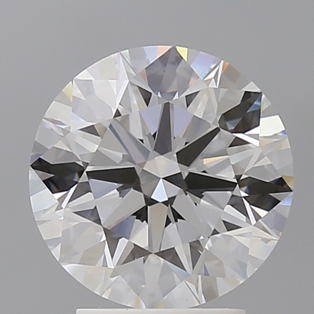 3.08ct Round lab-grown diamond