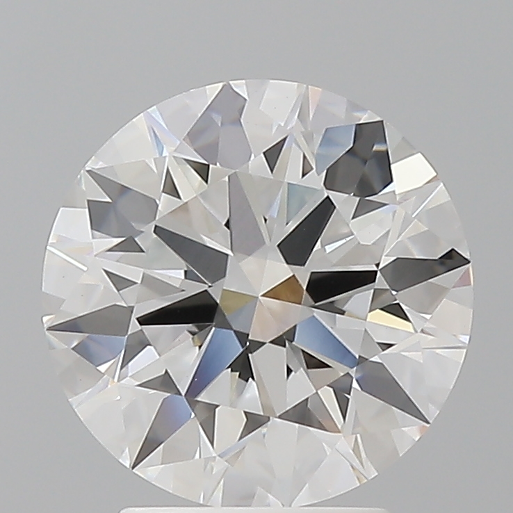 3.08ct Round lab-grown diamond