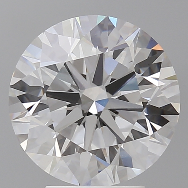 Exact supplier image of 4.07ct Round lab-grown diamond