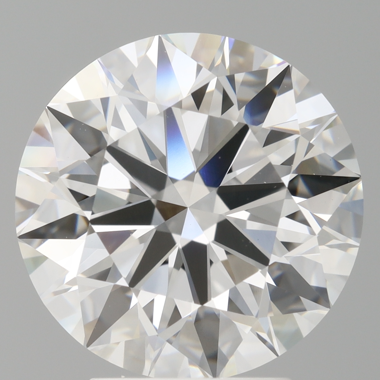 Exact supplier image of 4.08ct Round lab-grown diamond